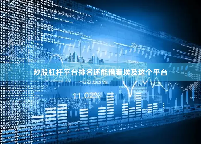炒股杠杆平台排名还能借着埃及这个平台