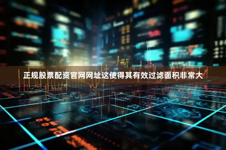 正规股票配资官网网址这使得其有效过滤面积非常大